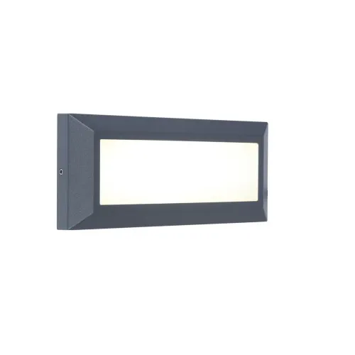 CALI Applique Gris Foncé HELENA direct, LED Intégrée, 10W, 400 lume...