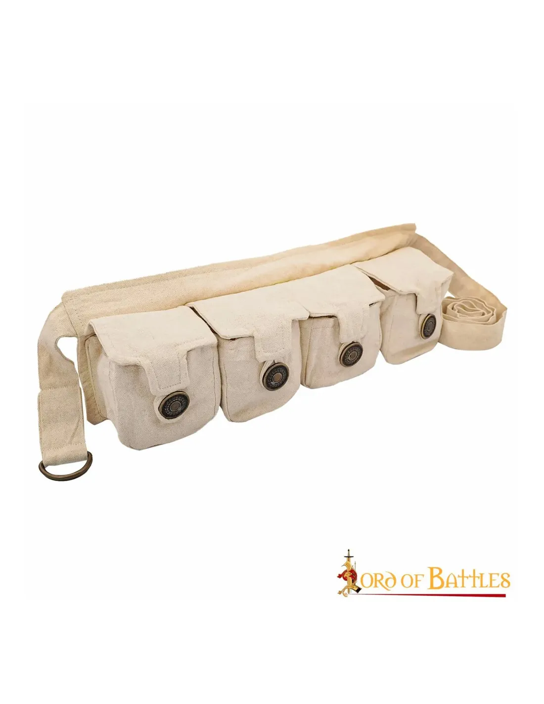 Ceinture druide avec 4 poches en coton ⚔️ Boutique Épées