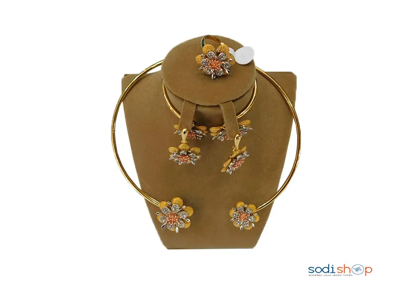 Ensemble de Bijoux classe+ 2 boucle d'oreille 