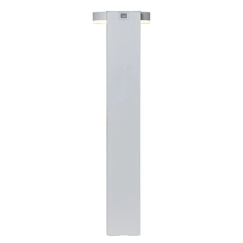 Kunststof staande buitenlamp op zonne-energie wit, Amerik, 0,8W, 3000K LED, IP44