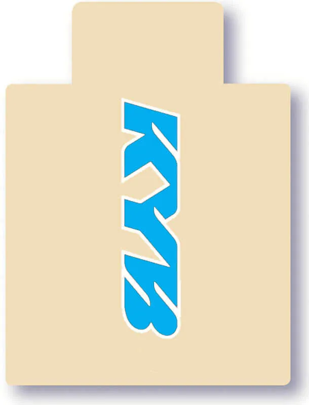 Sticker de fourche Kayaba Bleu ONE INDUSTRIES